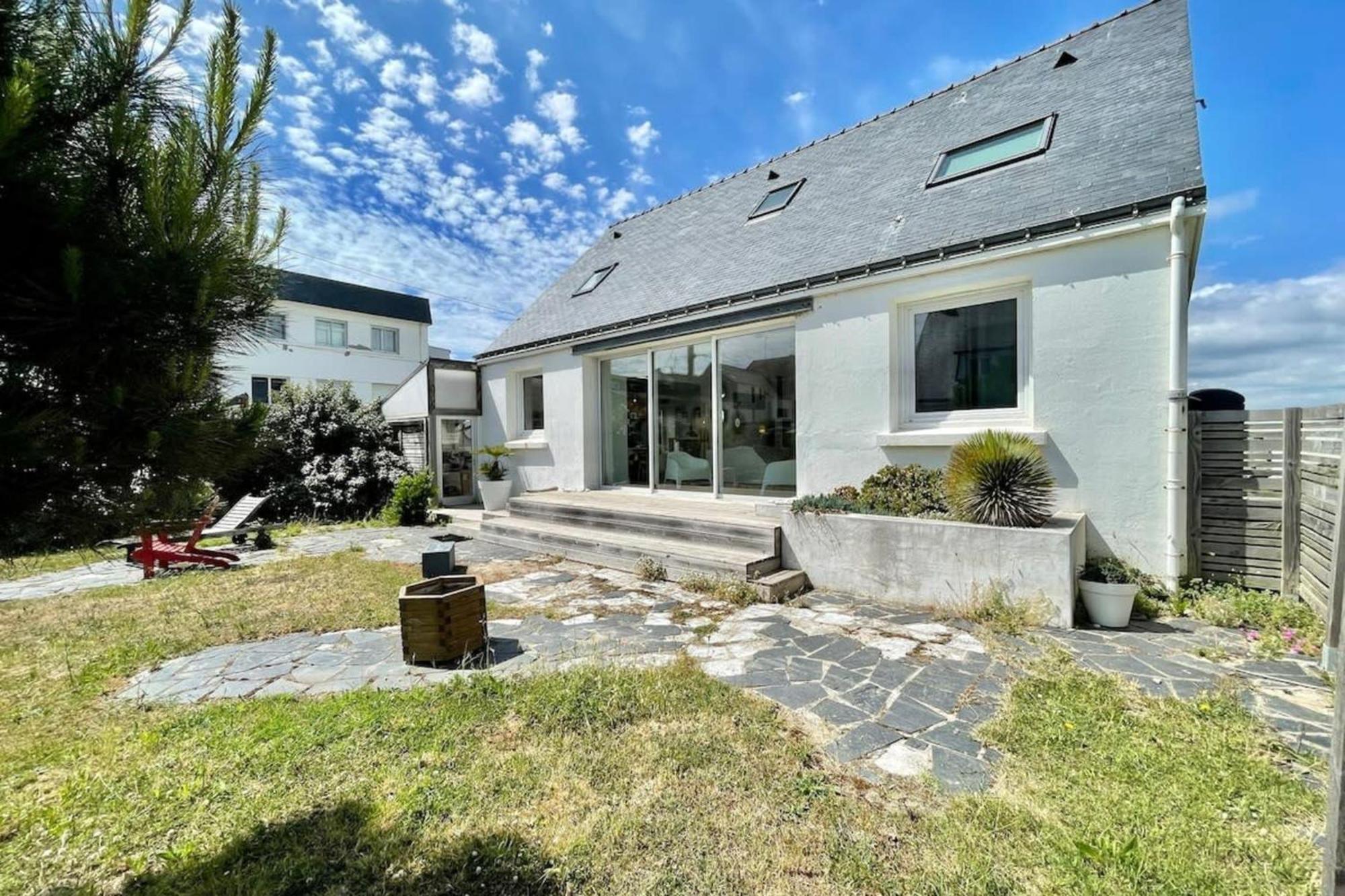 Maison Ultra Coconning Jardin Face Aux Plages Ploemeur Esterno foto