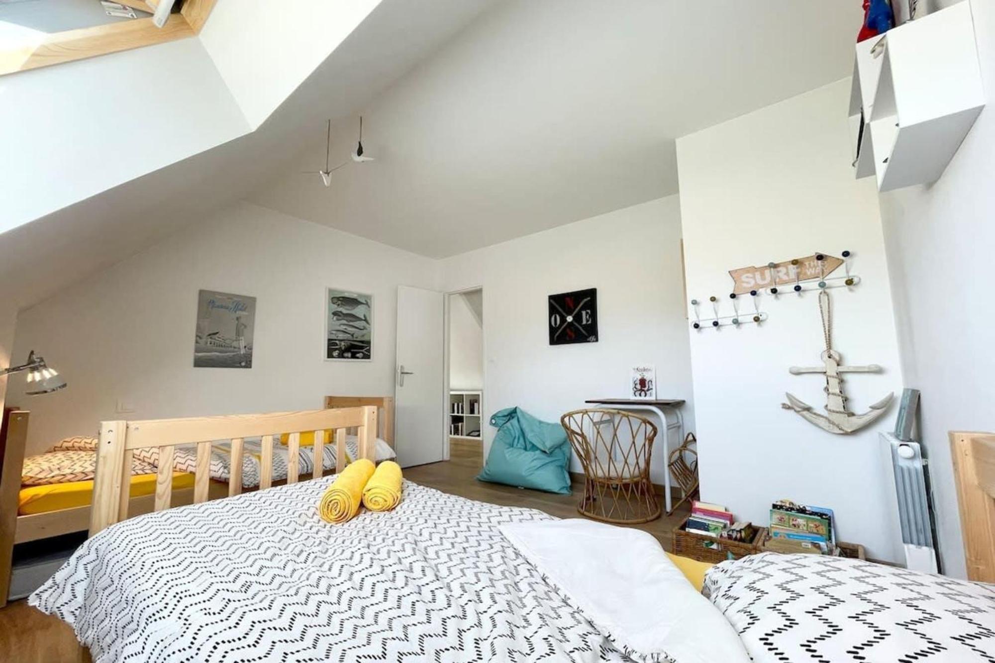 Maison Ultra Coconning Jardin Face Aux Plages Ploemeur Esterno foto