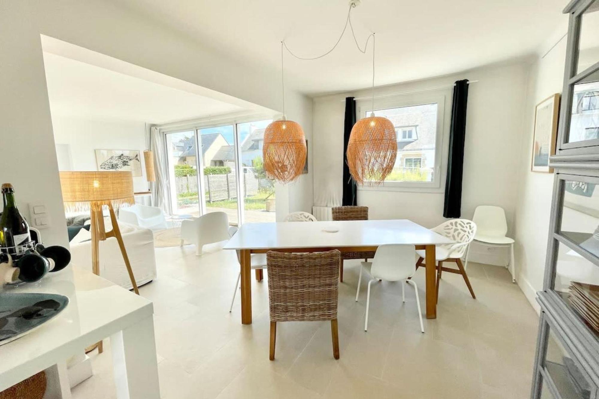 Maison Ultra Coconning Jardin Face Aux Plages Ploemeur Esterno foto