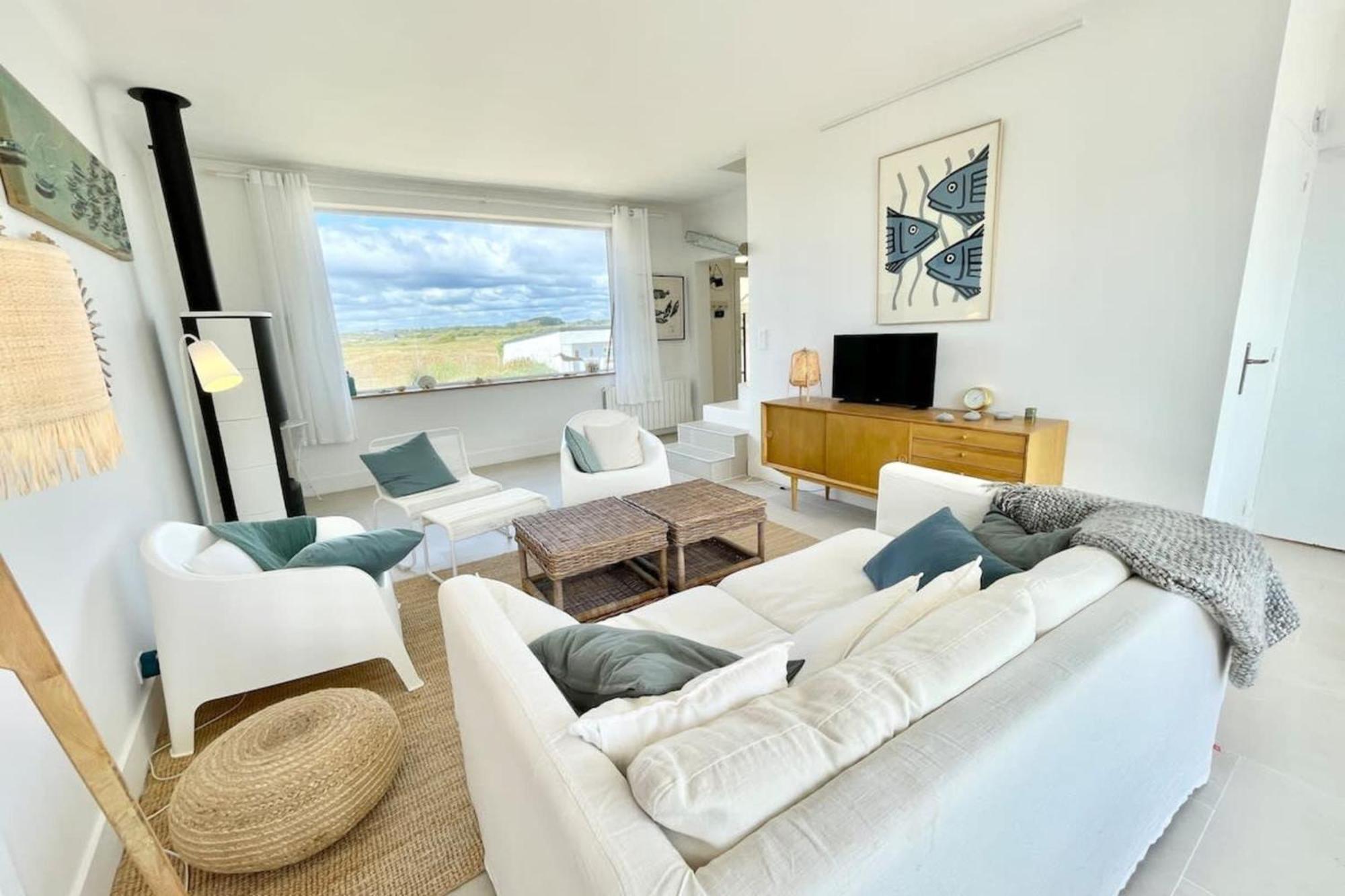 Maison Ultra Coconning Jardin Face Aux Plages Ploemeur Esterno foto