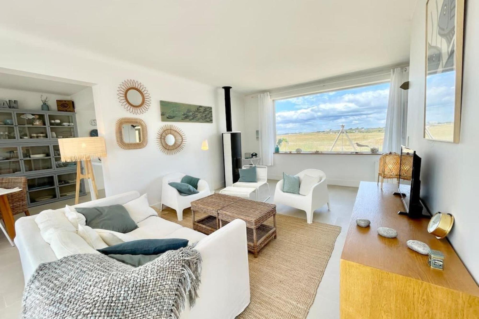 Maison Ultra Coconning Jardin Face Aux Plages Ploemeur Esterno foto